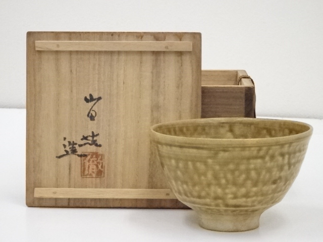 JAPANESE TEA CEREMONY / CHAWAN(TEA BOWL) / IRABO GLAZE / ARTISAN WORK